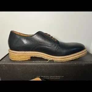 Frye Carter Oxford Lace-Up Leather Shoes Black/Brown Mens 10.5D Frye | Shoes | Frye Carter Oxford Laceup Leather Shoes  main image 2